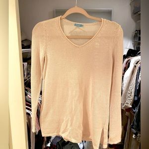 J. McLaughlin light pink sweater - xs
